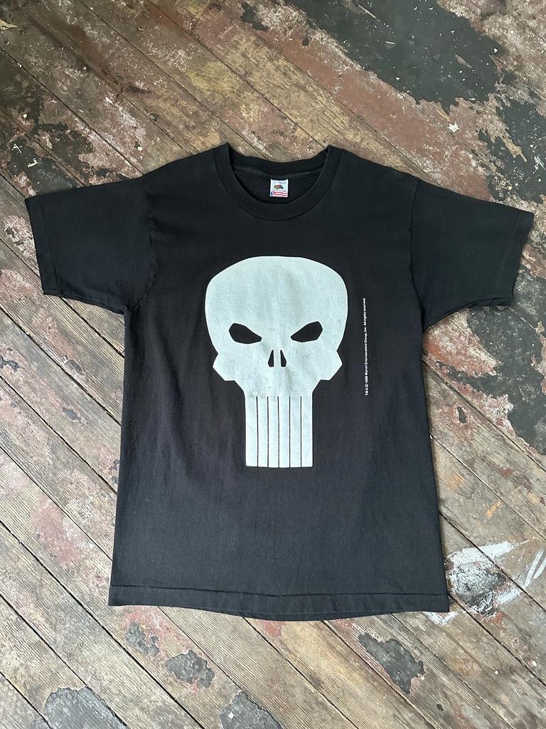 Vintage Punisher T Shirt Men’s XL Marvel Skull 80’s
