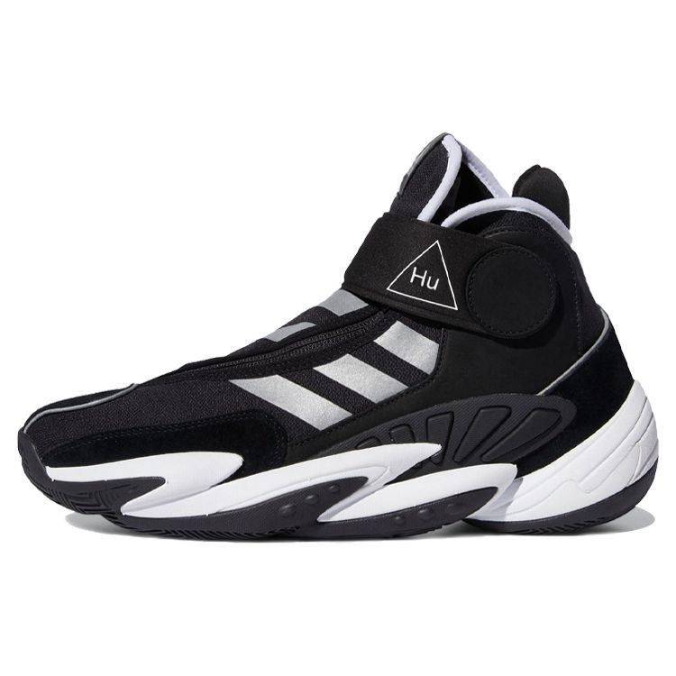 

Черные кроссовки унисекс adidas Pharrell x Crazy BYW 0 To 60 HU Core серебристо-металлик Cloud-White EG9919