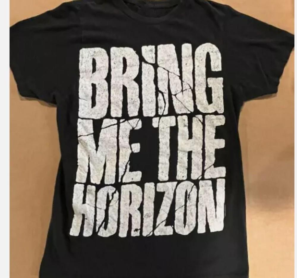 Tour Shirt Bring Me The Horizon BMTH LARGE FONT Medium Vintage 00s