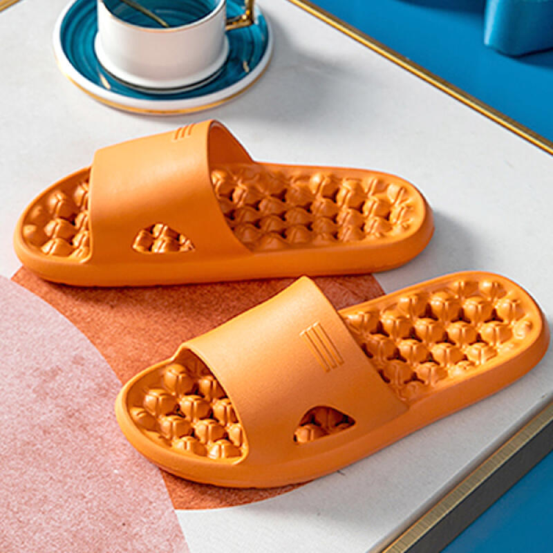 Home Bathroom Non-Slip Low Instep Water-Draining EVA Slippers LS710