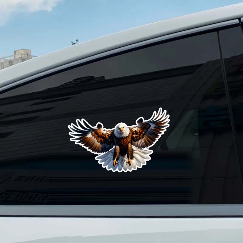The Flying Eagle Spreading its Wings Soaring Car Sticker Waterproof Vinyl Decal Self-adhesive Decal For Car Accessories SH603