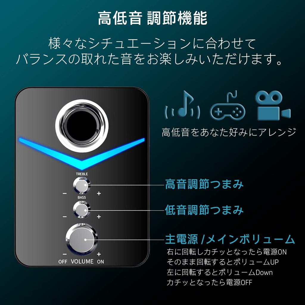 Głośnik do komputera Głośnik do gier Głośnik TV Głośnik do monitora Oddzielny mały głośnik USB Mini [Rezonujący bas] (czarny)