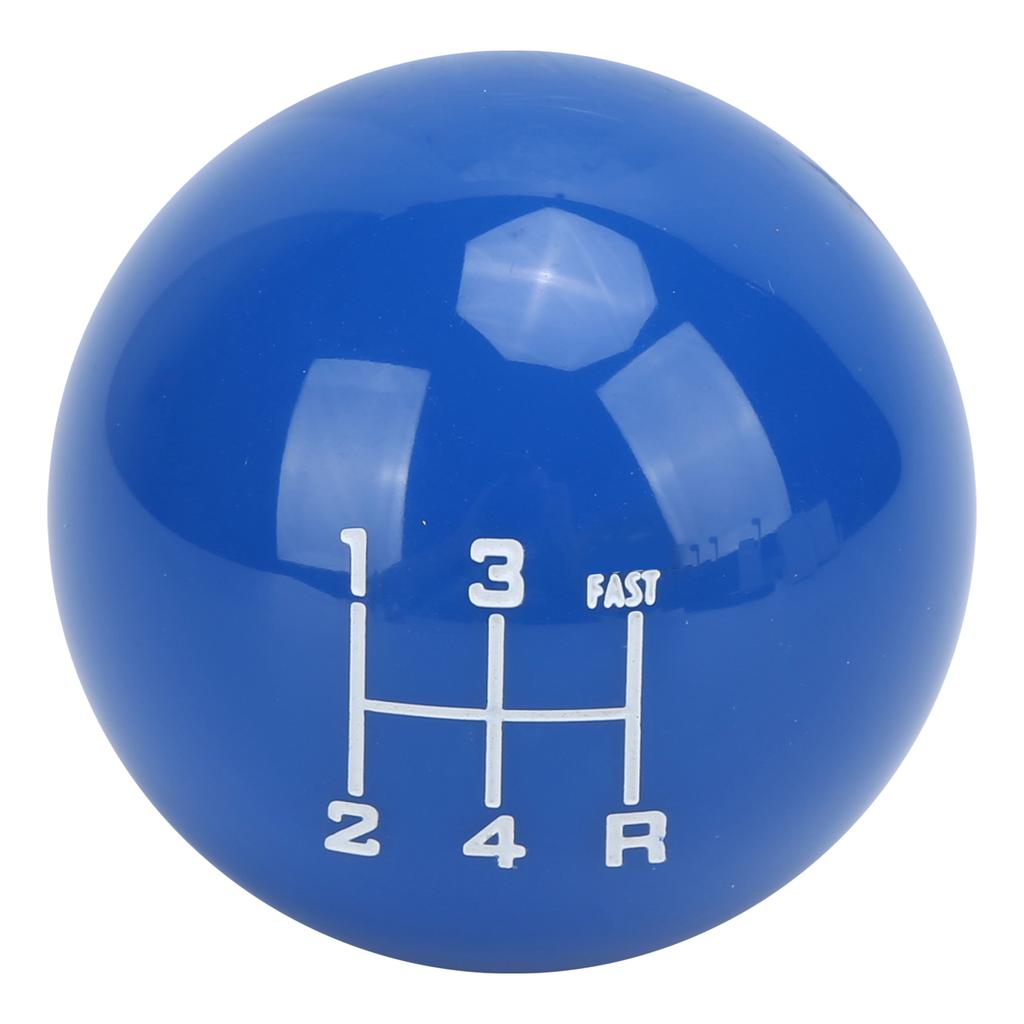 M12x1.25 Gear Shift Knob Head 5Speed WearResistant with 3 Adapter Universal Automobile Accessory(Black )
