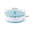Household Snacks Serving Tray with Lid Multi Sectional Snack Bowls Food Container Box for Storing Dried Fruit Nuts Candy Cookies