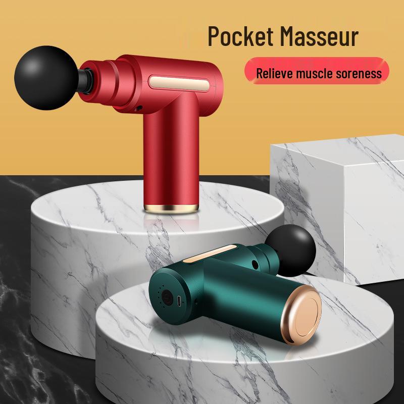 Portable Mini Fascia Gun: Compact Muscle Massager for Women