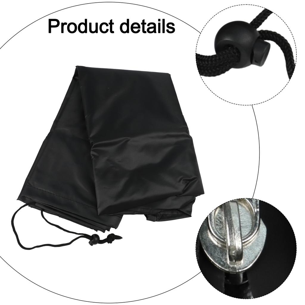 Adjustable Cover Waterproof Pool Pump Cover 420D Waterproof Material Compatible With Krystal Pool Secure Drawstring Design
