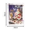 Santa Claus Diamond Embroidery Mosaic Crystal 5D Cross Stitch Diamond Painting DIY Wall Sticker