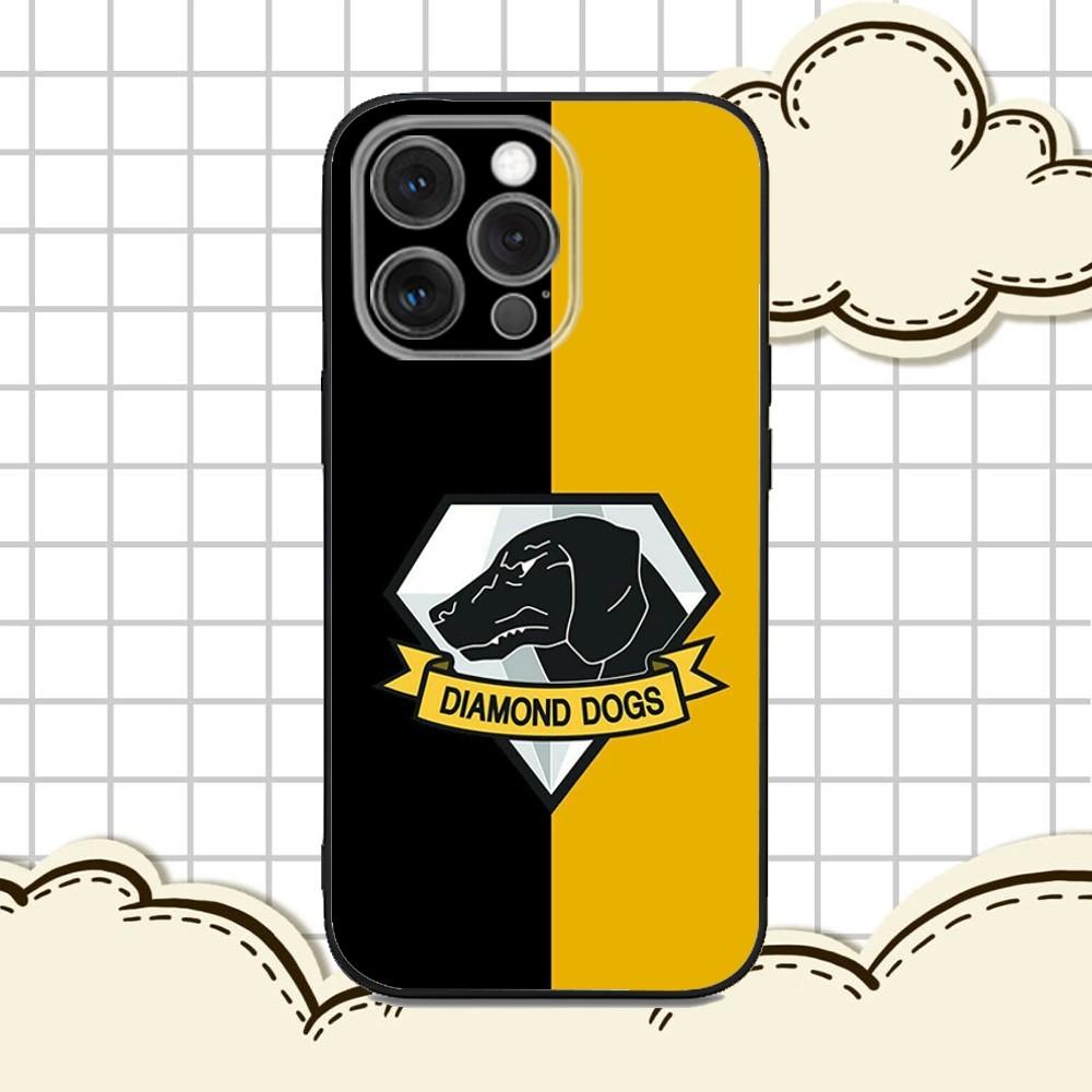

M-Metal Gear S-Solid Game Phone Case For iPhone 16e,16,15,14,13,12,11,Pro,X,XS,Max,XR,Plus,Mini Soft Black Cover iPhone15