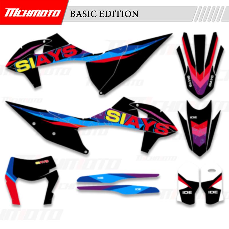 MCHMFG For KTM 19-22 SX SXF 20-23 EXC XCW 150 250 500 Decals Stickers Graphics Decals Stickers Motorcycle Background