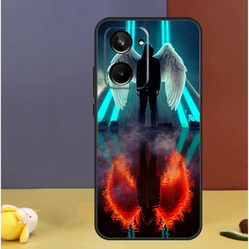Devil Angel For Realme C71 C75 C55 C53 C67 C61 C33 C63 C51 C65 15 GT7 Pro 10 11 12 13 14 Pro Plus Case