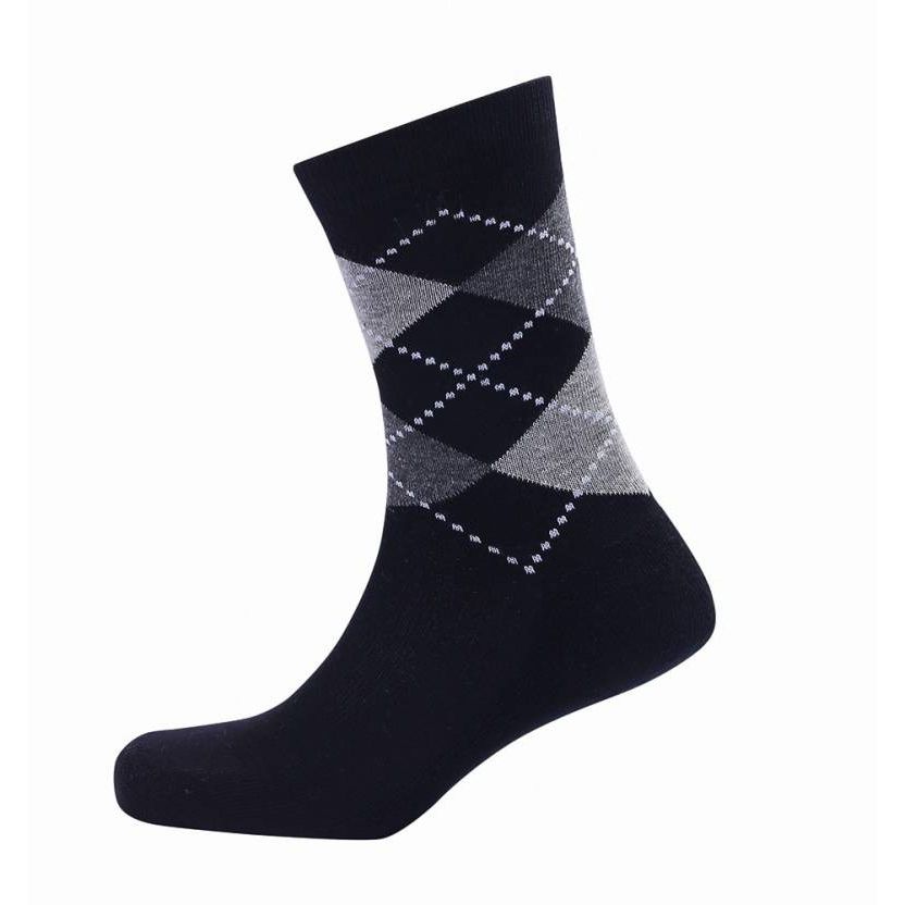 Conjunto de meias masculinas para panturrilha (4 coisas), Conjunto masculino de meia panturrilha/tripulação de 4, Wildstuff