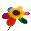 Sequins Spinner Home Garden Yard Decoration Colorful Sunflower Windmill Wind 