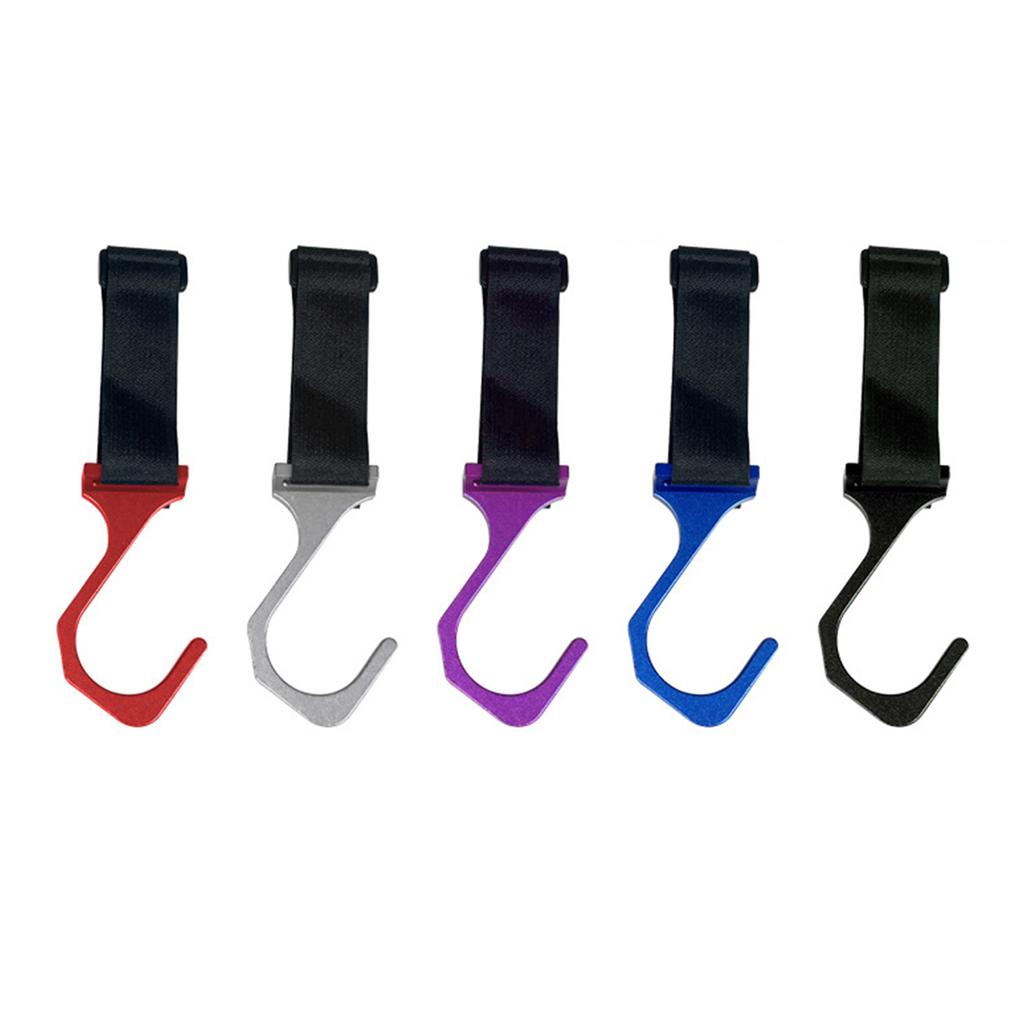 Quick Release Steering Wheel Hub Adapter Detachable Hook Secure Antitheft Suitable for Competitive Car Nylon + Aluminum