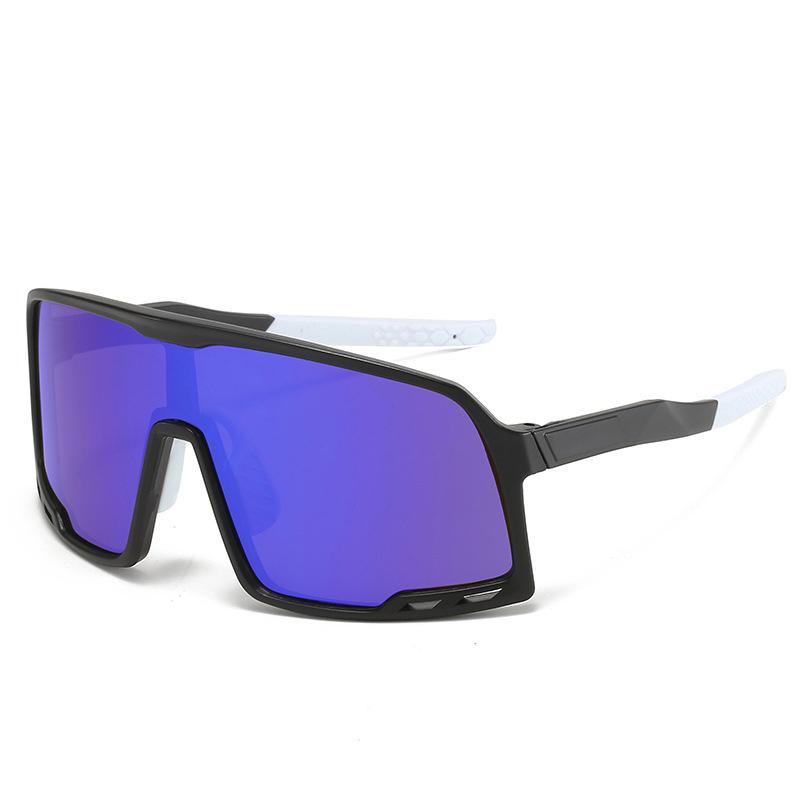 Fashionable Cycling Sunglasses With Large Frame Uv400 Ultraviolet Light Bicycle Riding Driving Glasses Cycling Glasses
