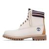 Timberland Premium Series Top Layer Cowhide Warm Wear-Resistant Increased Height Retro Short Outdoor Boots Men Boots Off-White A5ZY7F48