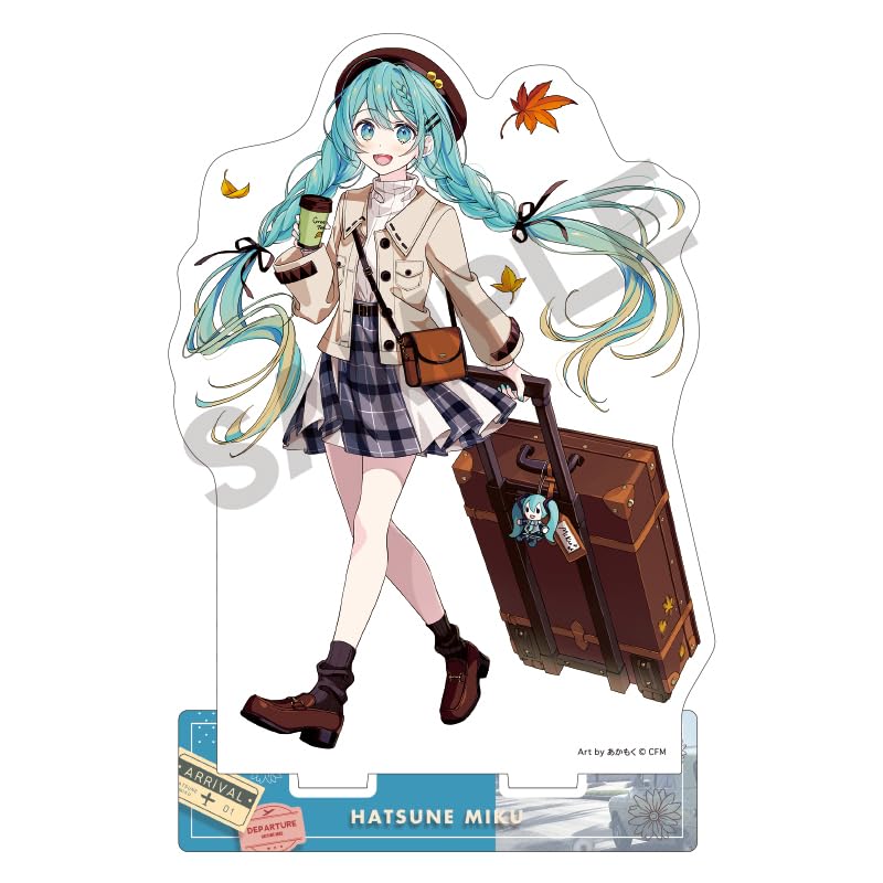 

CRUX Hatsune Miku Акриловая подставка В160 x Ш115 x Г3мм Синяя 121703