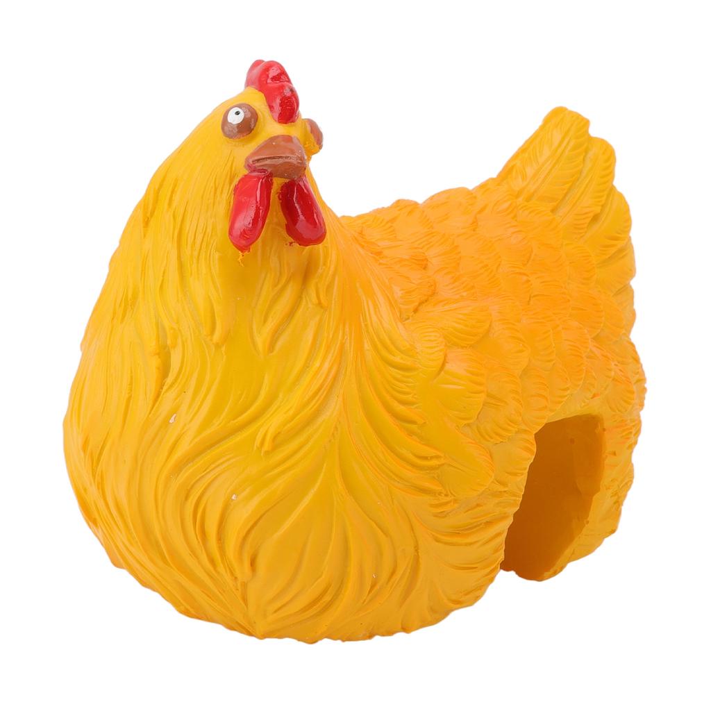 Clip Ladder Hen Resin Exquisite Natural Clip Ladder Crevice Hen for Gardens Backyards Yards