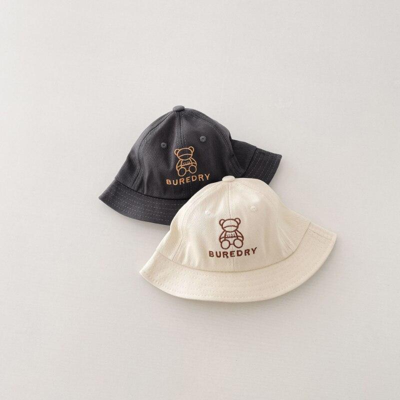 Infant Baby Bucket Hat Fashion Fishman Hat for Unisex Toddler