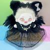 niannyyhouse Plush Clothes Set, Angel and Devil Design, for 15-17cm Plush Dolls, Includes Headwear, Wings, Shirt, Skirt, and Accessories, 5-Piece Set