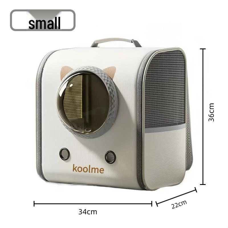 Large Capacity Foldable Breathable Cat & Dog Space Capsule Backpack