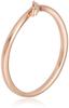 Estelle Official 10K Pink Gold with Size Women's Ring, Diamonds, 9, 0130-2961-0029-0009