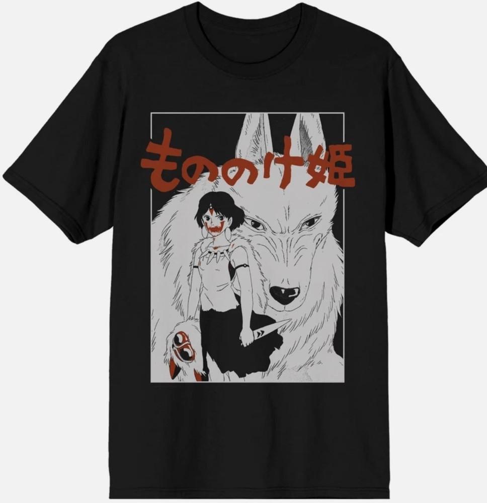 Princess Mononoke Anime T Shirt,, New, HOT HOT- Unisex,!! New,!!! New-art