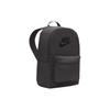 Nike Heritage Basic Logo Solid Color Polyester Backpack Unisex Backpack Medium-Gray DC4244-254