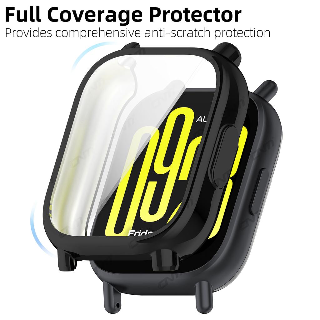 Case for Xiaomi Redmi Watch 5 Active/Lite Screen Protector Case Soft TPU All-Around Protective Bumper Cover Shell Accessories