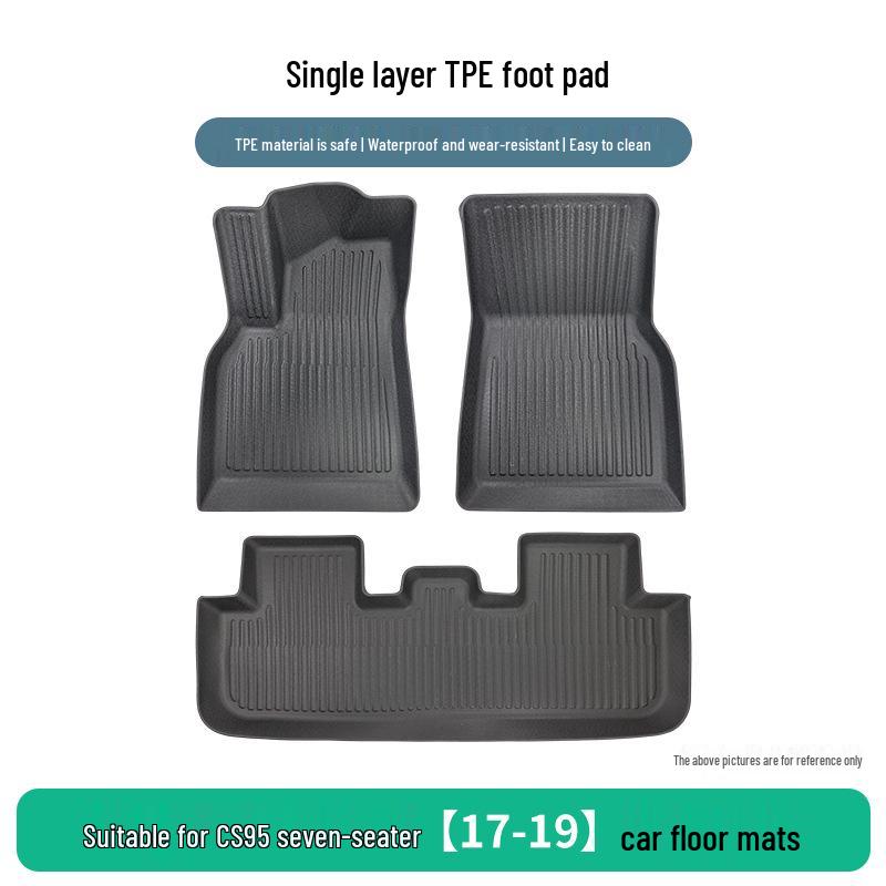 Changan CS95 2017-19 Seven-Seater TPE Floor Mats