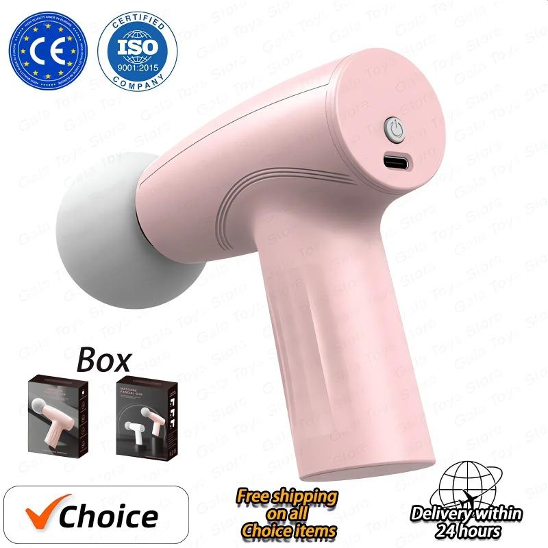 Горячий мини-фасциальный массажный пистолет, вибрационный массажер, расслабление мышц, компрессионный массажер для шеи и спины, портативный фитнес Random