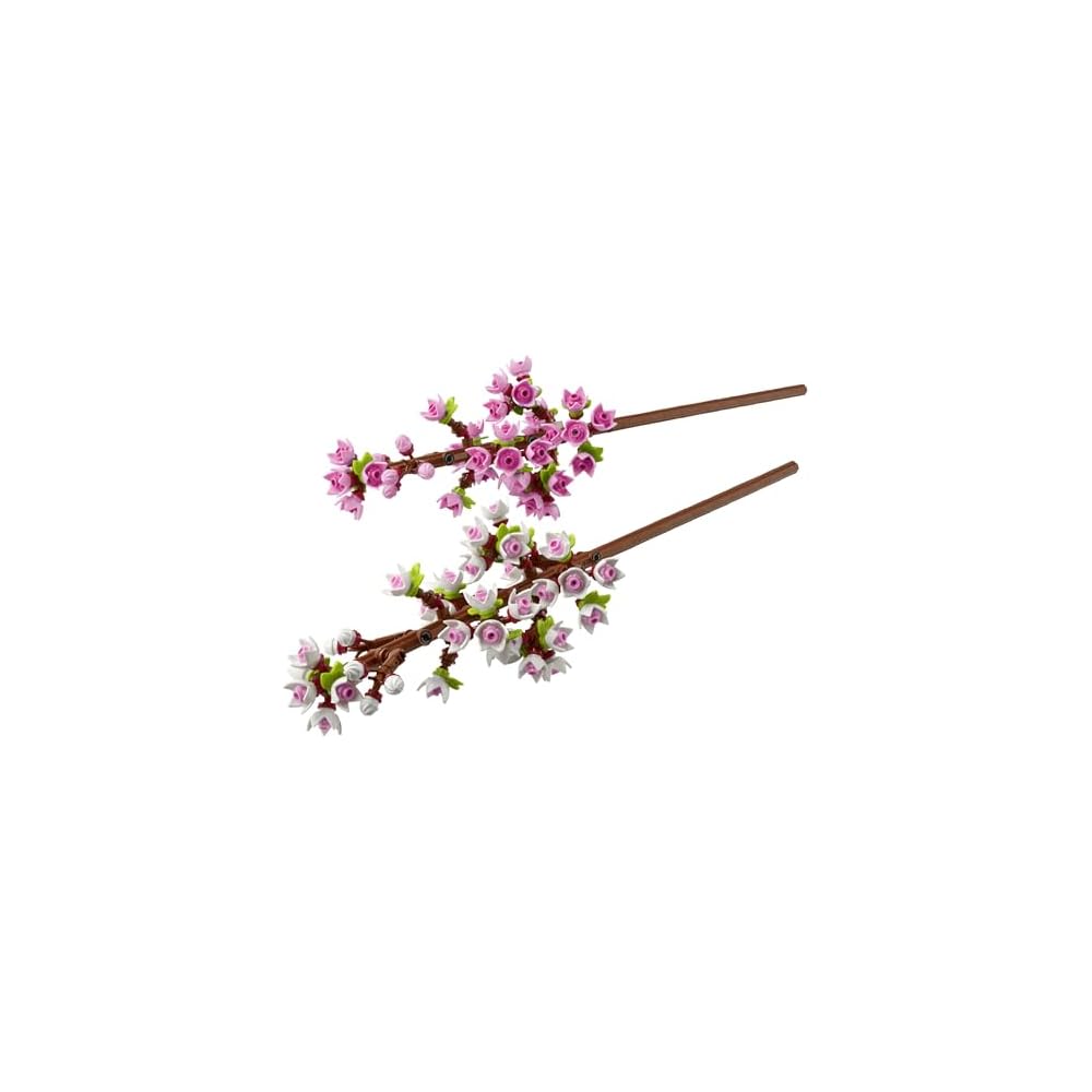 LEGO Botanical Cherry Blossom Building Blocks Toy for Kids Ages 8-10 Decorative Floral Arrangement