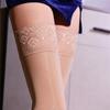 8D Sexy Women 912 PIN Oil Gloosy Shiny Stockings Peacock Lace Vintage Tight Shaping Elastic High Stockings Overknee Candy Color