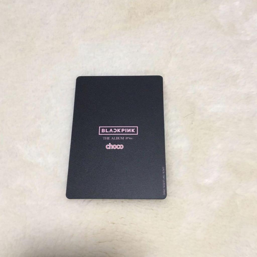 [USED] BLACKPINK JISOO trading card