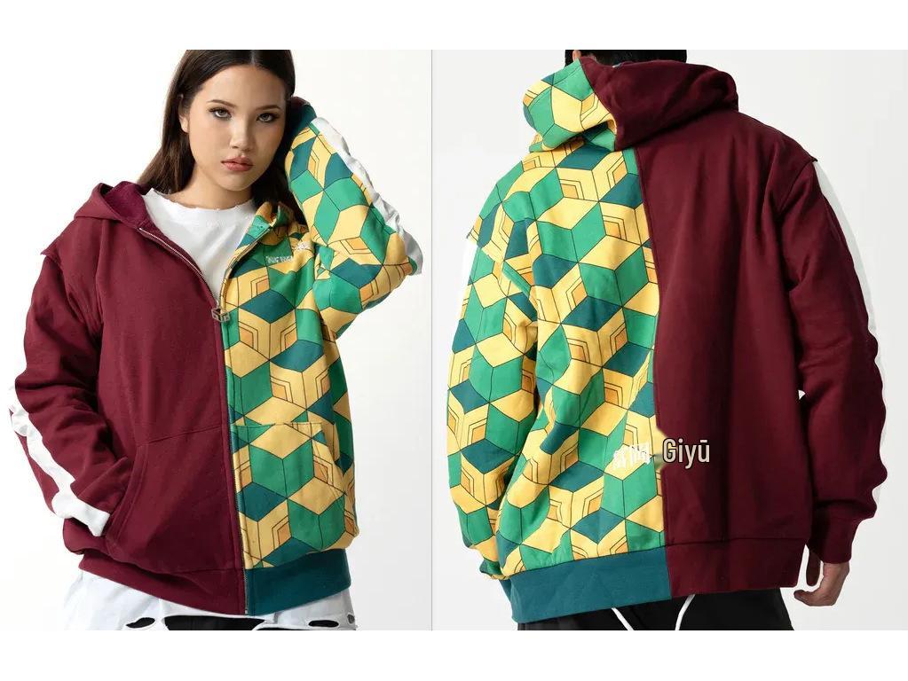 2025 Stilvoller Herren-Reißverschluss-Hoodie mit 3D-Druck und einzigartigen Designs