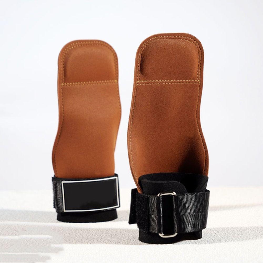Double Leather Gym Gloves Cowhide Workout Gloves Protection Deadlift Belt  Gym Training