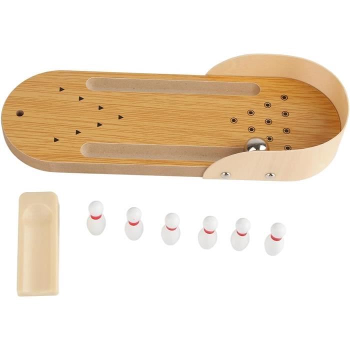 Bordsbowlingspel - Bärbart - Trä - Blandat - 295x100 mm