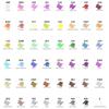 Ohuhu Illustration 47 48 Thick and Thin Triangular Art Supplies Set with Blender Set A Markers, Colors, Pens, Professional/Beginner Level, Tips,