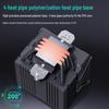 SNOWMAN Bingman MX94 Silent CPU Cooler with 4 Heat Pipes, Compatible with AM4, AM5, 1700, 2011, and X99 Platforms