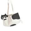 21 Cartoon Kitten Tote Canvas Bag Cute Cute Female Shoulder Bag Student Portable Large Capacity Shopping Bag