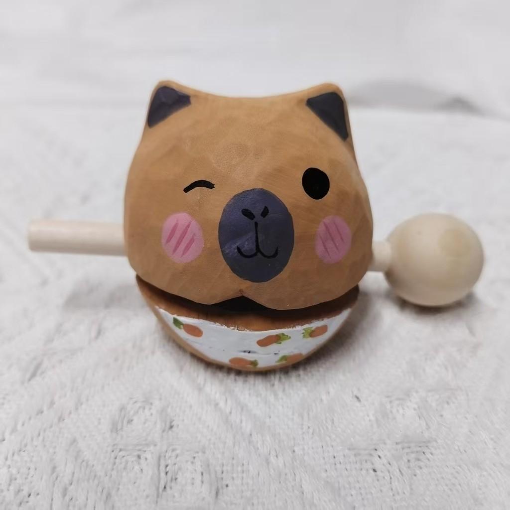 Wealth Plus Hölzerner Fisch Stressabbau Spielzeug Mit Handgefertigtem Design Für Bürodekoration Und Geschenk