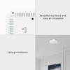 Tuya Zigbee Intelligent Air Housekeeper 6-in-1 Air Quality Monitor PM2.5/Formaldehyde/TVOC/CO2/Temperature/Humidity Detector