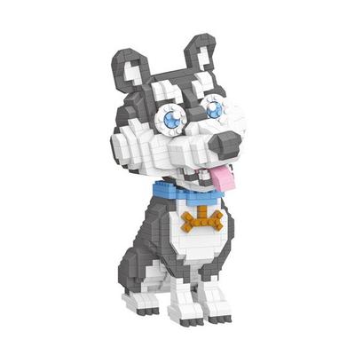 Nanoblock Sibiřský husky II 867 dílků (PCS)
