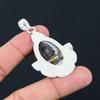 Friendship Day Sale Chevron Amethyst Gemstone Pendant Jewelry Sterling Silver