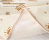 Washable Large Incontinence Pad: Waterproof, Breathable Cotton Bed Sheet for Newborns & Menstrual Use