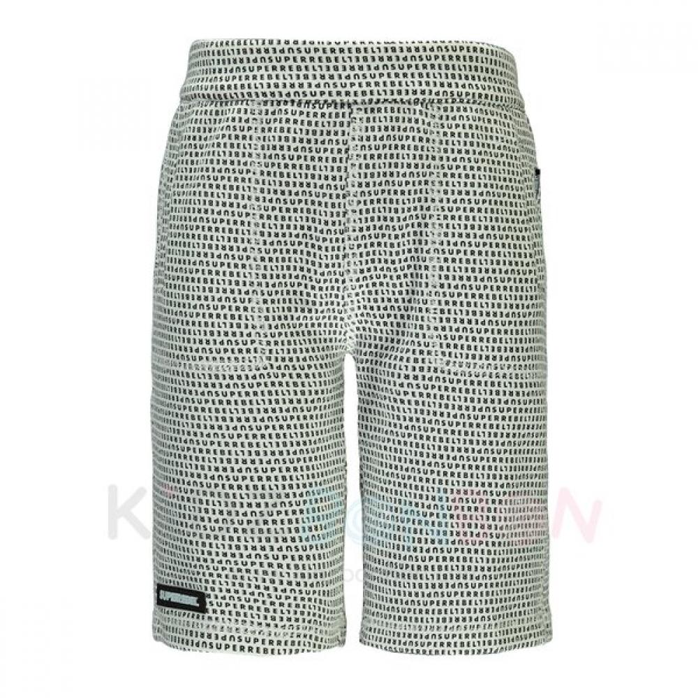 Superrebel Training Short Pants 965 Text Black 6Y (116)