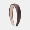Halden Emboss Logo Satin Hairband (H001_brown)