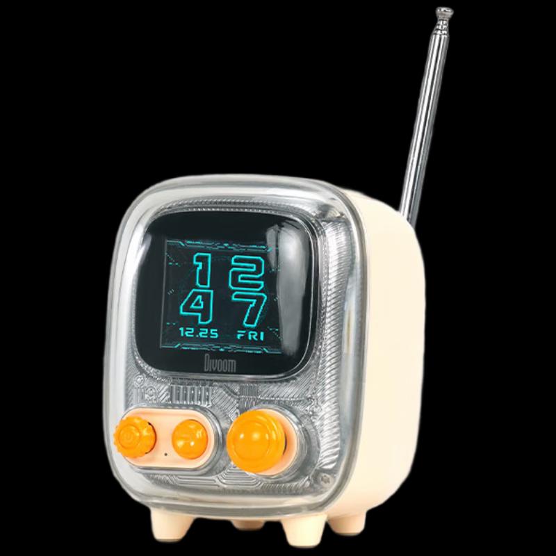 

Divoom Retro TV Bluetooth Speaker with Digital Photo Frame
