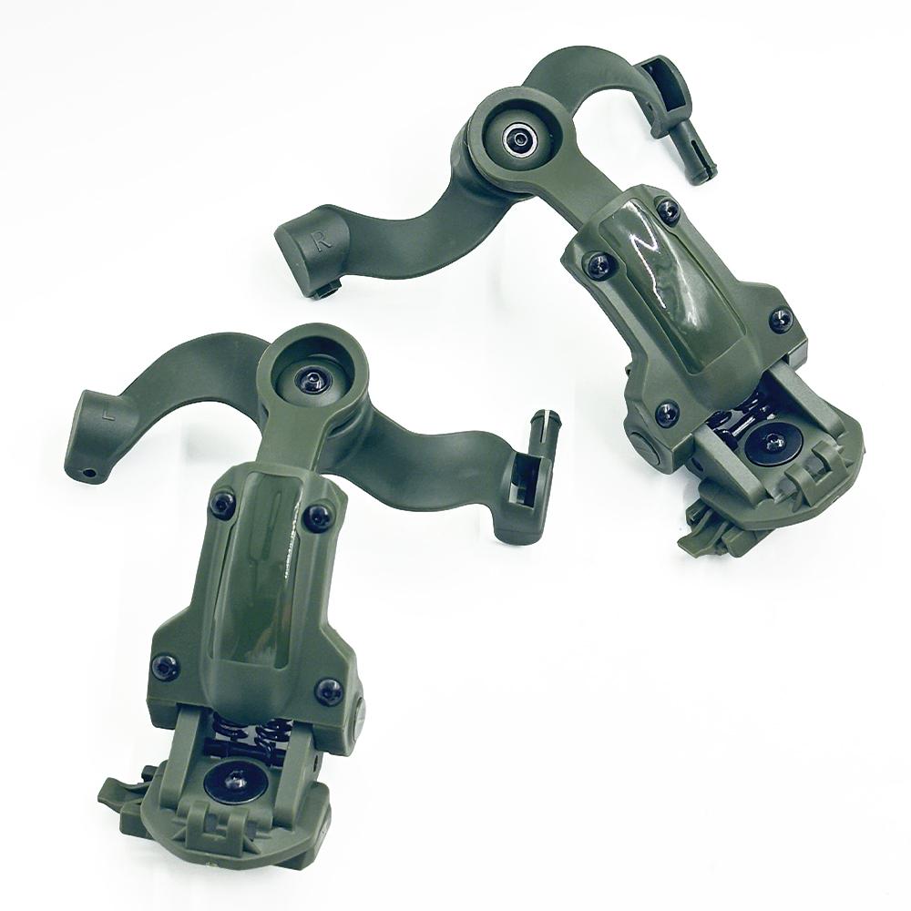 Free-Angle Tactical Headset ARC/Team Wendy Helmet Rails Adapter Attachment Kit for M11/M11 Headset