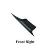 FOR 2008-2015 BMW 7 Series F01 F02 Left/Right Side Door Interior Handle Pull Carrier Cover 51429151212 51419115501