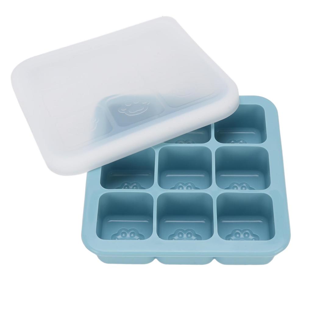 Silicone   Tray Multipurpose Flexible Easy Release Baby Food   Tray for Home Kitchen